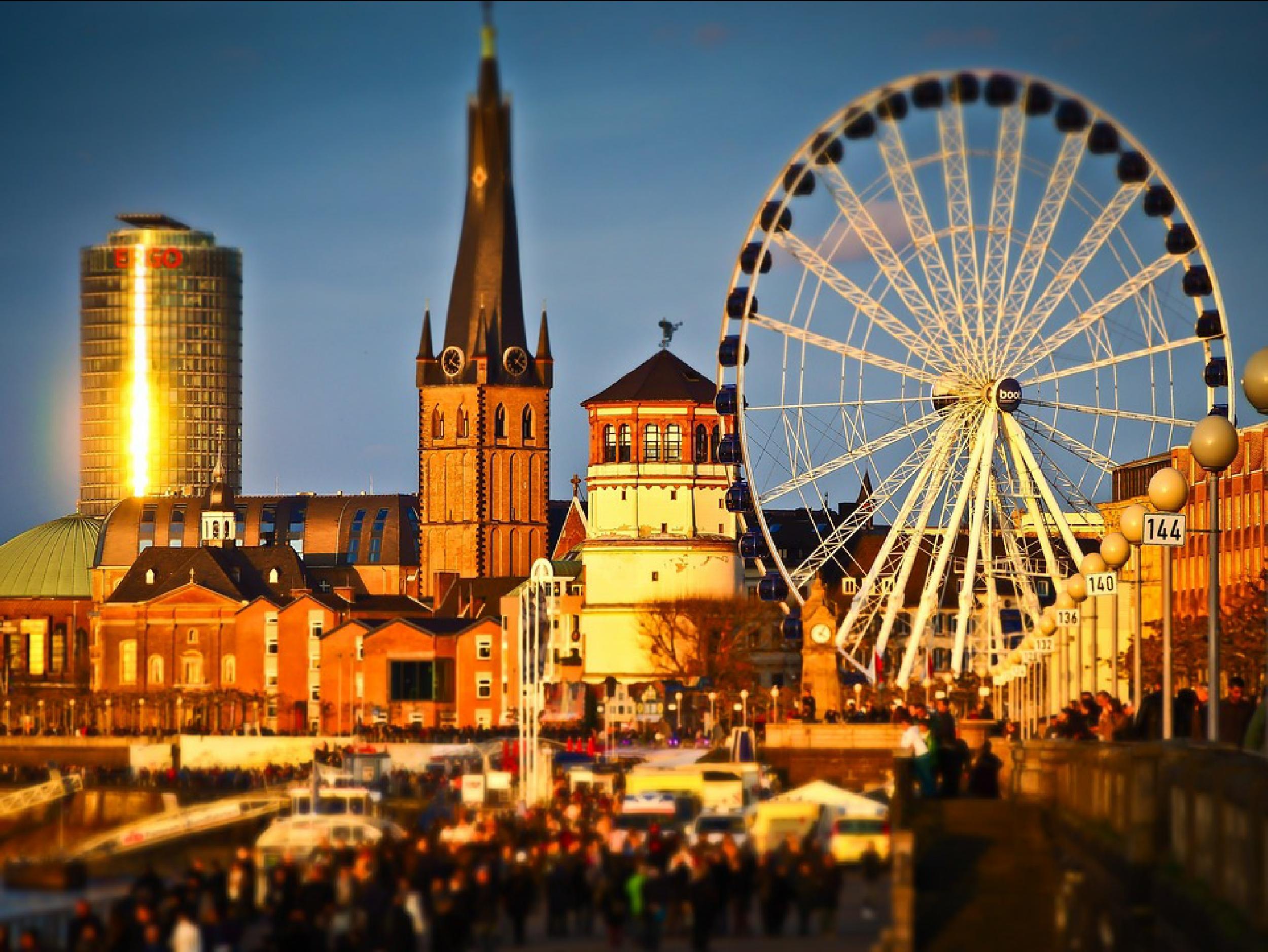 Dusseldorf kerst