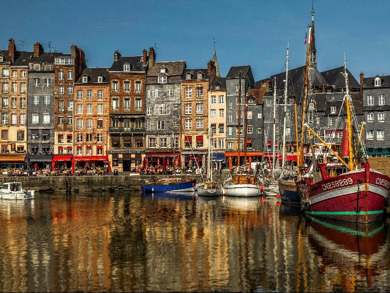 Normandie haven stadje2