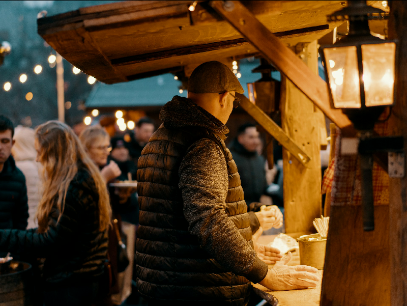 Kerstmarkt kramen