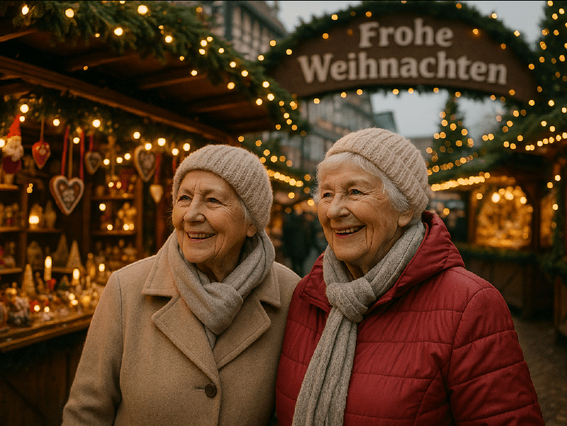 Kerstmarkt dames senioren