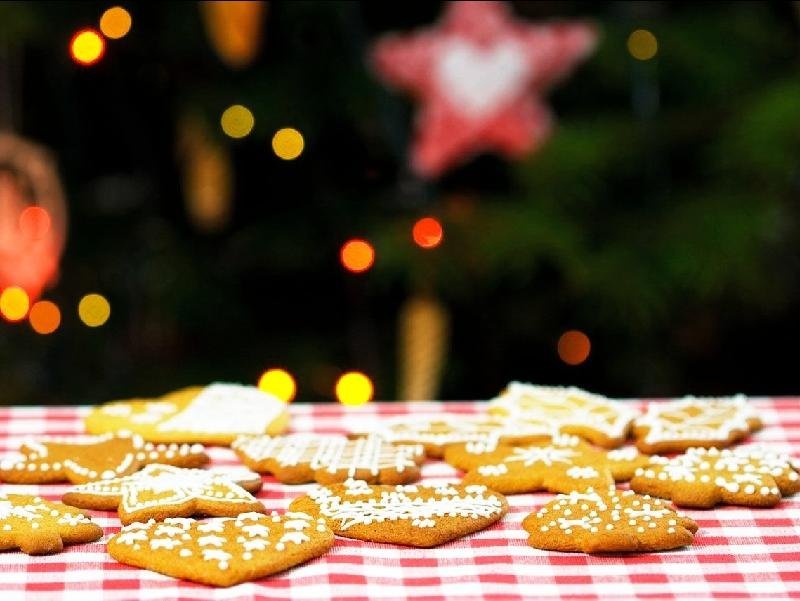 Kerstmarkt koekjes