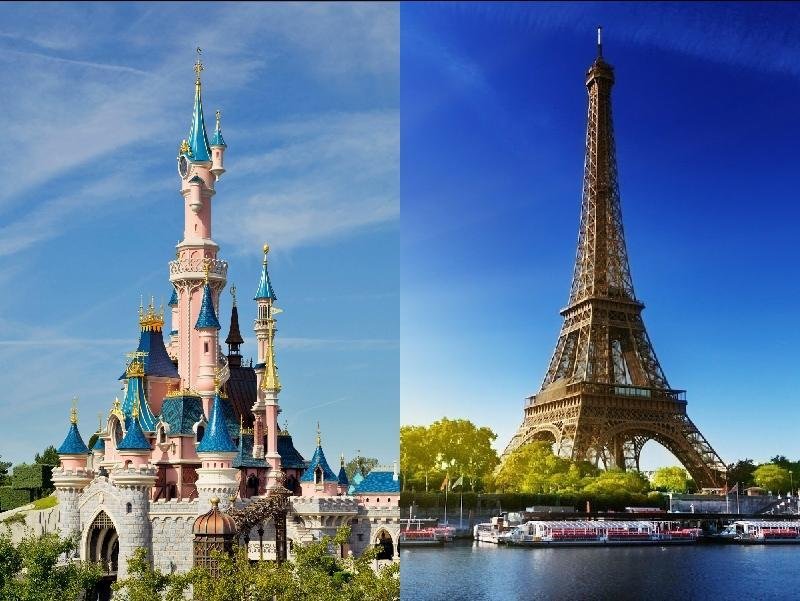 Parijs en Disneyland