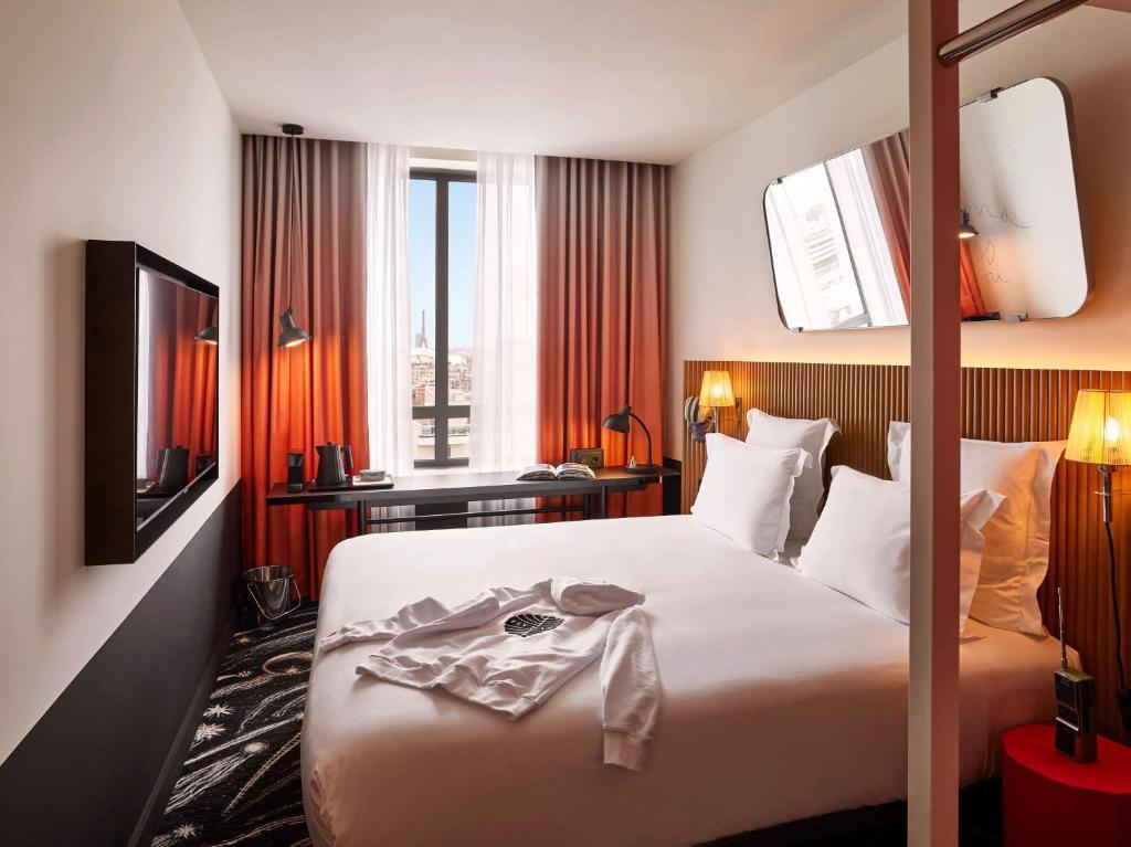 Mama Shelter Parijs La Defense kamer